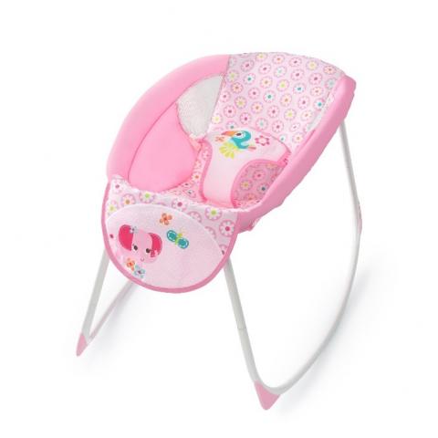 bright starts bouncer pink owl