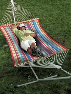 Recalled Multi Texteline Hammocks and Striped Quilted Hammocks