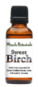 Recalled Miracle Botanicals Birch Essential Oil