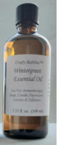 Recalled Crafty Bubbles Wintergreen Essential Oil- 100 mL bottle
