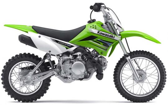 Caption: Kawasaki KLX110