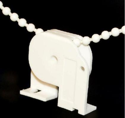 Tension device permanently attached to the bead chain: Roller Blinds with a tension device permanently attached to the bead chain are not included in this recall.