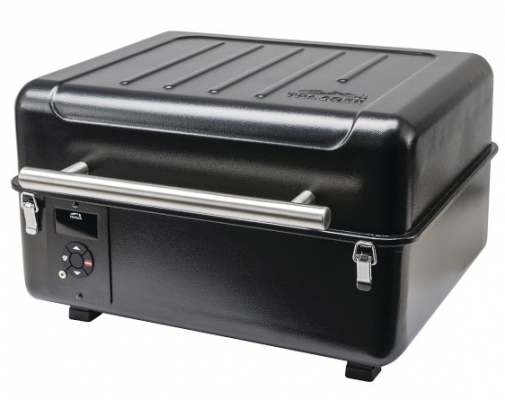 The recalled Traeger Ranger portable grill with the lid closed.