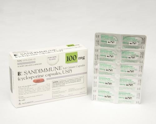 Recalled Sandimmune® 100 mg soft gelatin capsules