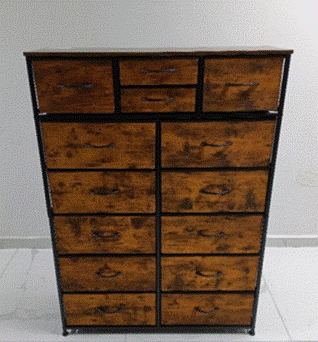 Recalled 17 Stories Furniture 14-Drawer Dressers (front)