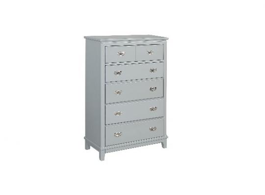 Recalled chests in dove gray
