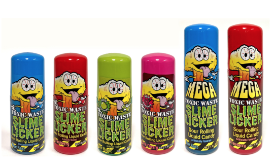 Recalled Slime Licker Sour Rolling Liquid Candies