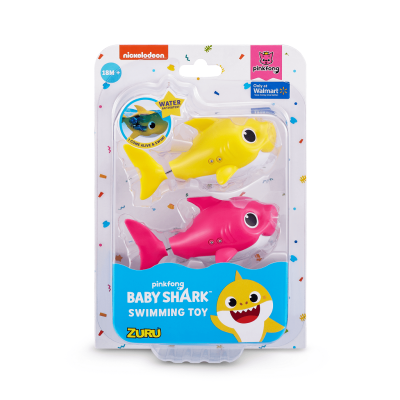 Recalled Robo Alive Junior Mini Baby Shark Swimming Toy 2-pack