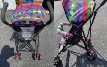 Recalled Island Wear strollers (multi-colored)
