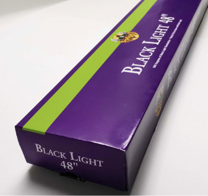 The recalled Black Light 48” in its packaging 