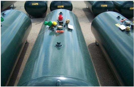 Recalled Conversion Underground Propane Storage Tanks