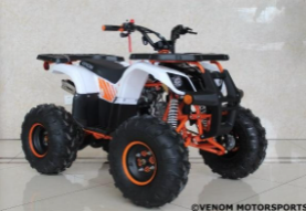 Recalled Venom Grizzly 125cc HX125B ATV