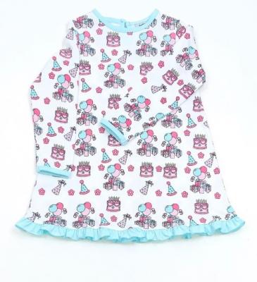 Recalled Just Blanks-branded nightgown – birthday print