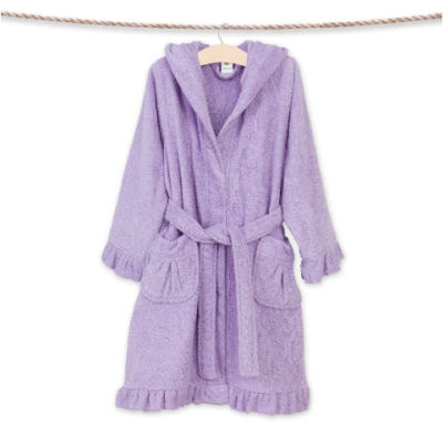 Recalled Linum Home Textiles children’s robe (purple)
