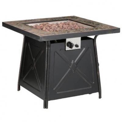 Outdoor Gas Fire Pit Table Patio Heater