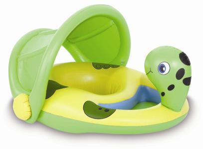 Recalled Ticklish Turtle Sunshade Float/Baby Boat