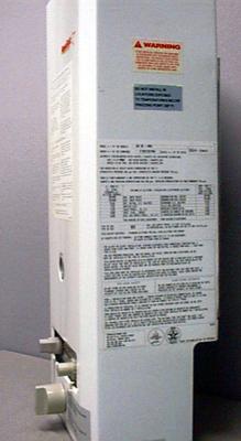 Recalled AquaStar natural gas water heater