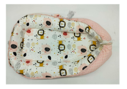 Recalled BBWOO Baby Lounger in Pink Elephant