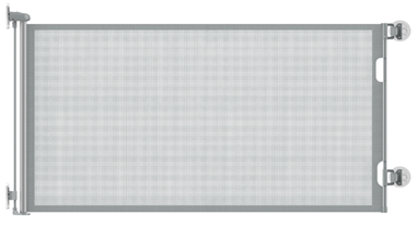 Recalled BabyBond retractable safety gate- gray