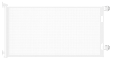 Recalled BabyBond retractable safety gate- white