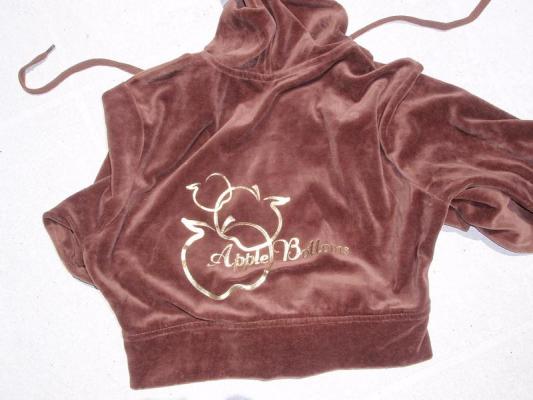 Recalled Apple Bottom jacket (back)