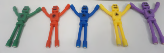 CHE-US Magnetic Robot Stick Figures 