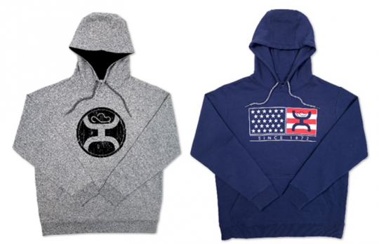 Examples of recalled youth sweatshirts with drawstrings