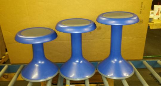 NeoRok stools in all three sizes