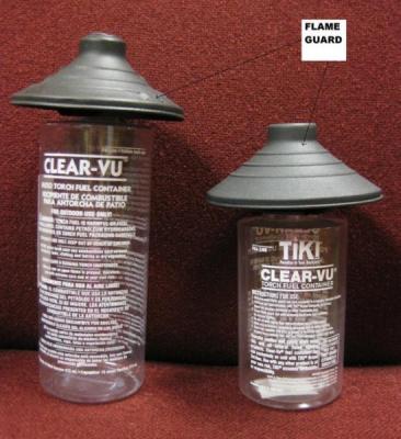 Recalled Fuel Containers with Flame Guards indicated