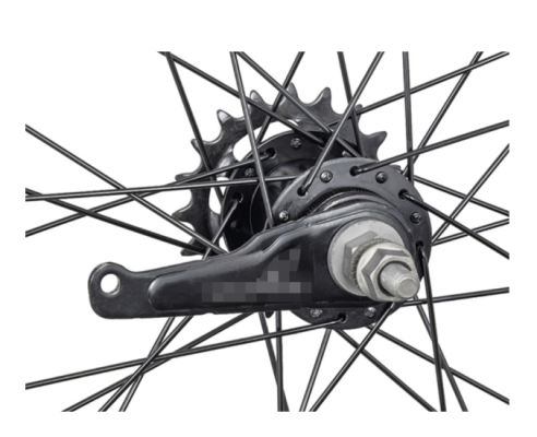 Close Up of Replacement Wheel for Recalled Bicycles