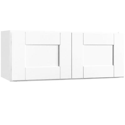 Recalled kitchen wall cabinet Continental Cabinets model CBKW3612 and Hampton Bay model KW3612
