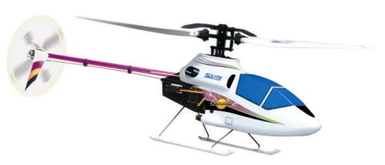 Corona electric helicopter which was shipped with recalled Fusion 35 speed controllers