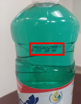 Date Code Location on the bottle