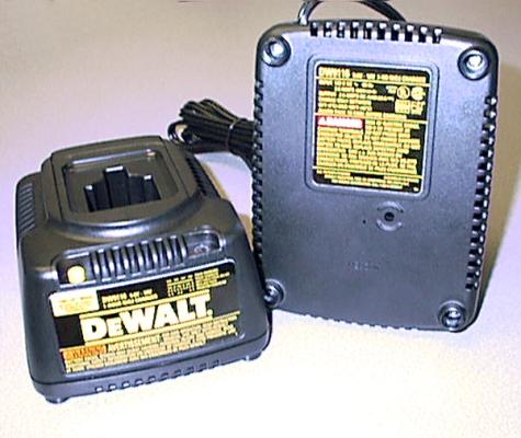 Recalled DeWalt battery charger, model DW9116