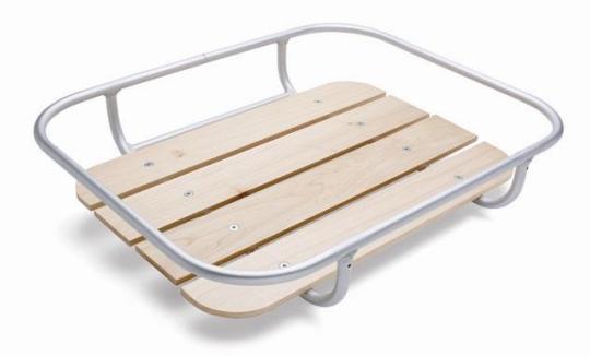 Recalled Bicycle Alloy/Wood Tray