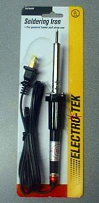 electrical shock hazard soldering iron
