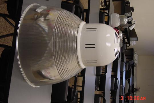 Recalled Enviroguard 22-Inch Diameter Low Mount Open Lighting Fixture