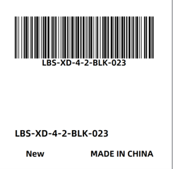 “LBS-XD-4-2-BLK-023” or “LBS-XD-4-2-WIT-024” is printed on a label on the packaging of the recalled FJTJBSI Six-drawer dresser. 