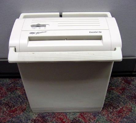 Recalled GBC Shredmaster 75X-2 paper shredder