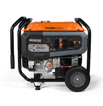 Recalled Generac Portable Generator GP8000E, model G0077150