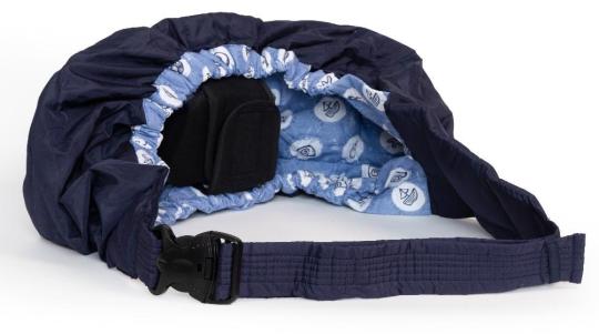 Gotydi Sling Carrier with blue print inner fabric