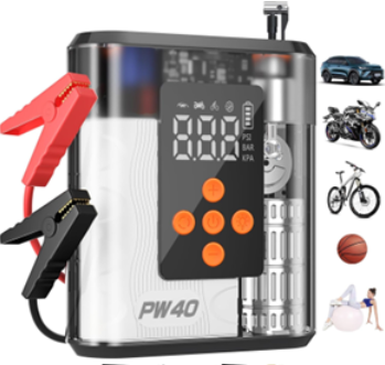 Hererod jump starter/power bank, model PW40