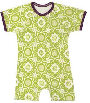 Recalled short-sleeve infant romper