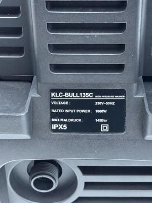 Product label on recalled LANCHEZ electric pressure washer