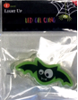 Green and Black Bat LED Gel Cling