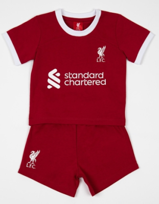 Conjunto de pijama para bebés del uniforme local del equipo LFC 23/24 retirado del mercado