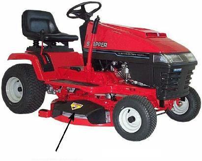 Riding Lawn Mower Model No. LT145H33HBV