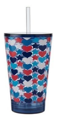 Recalled Built LUUM LED Tumbler - HEART N STARS