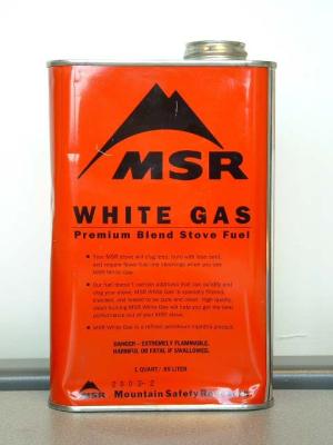 Recalled MSR White Premium Blend Stove Fuel