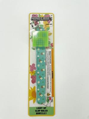 Innovative Designs Recalls Minecraft Light-Up Slap Ruler Bracelets